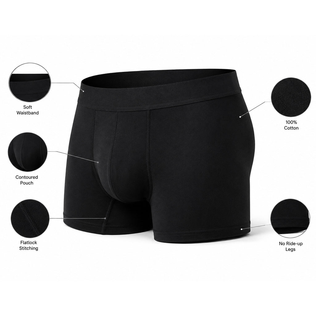Men's Cotton Trunks